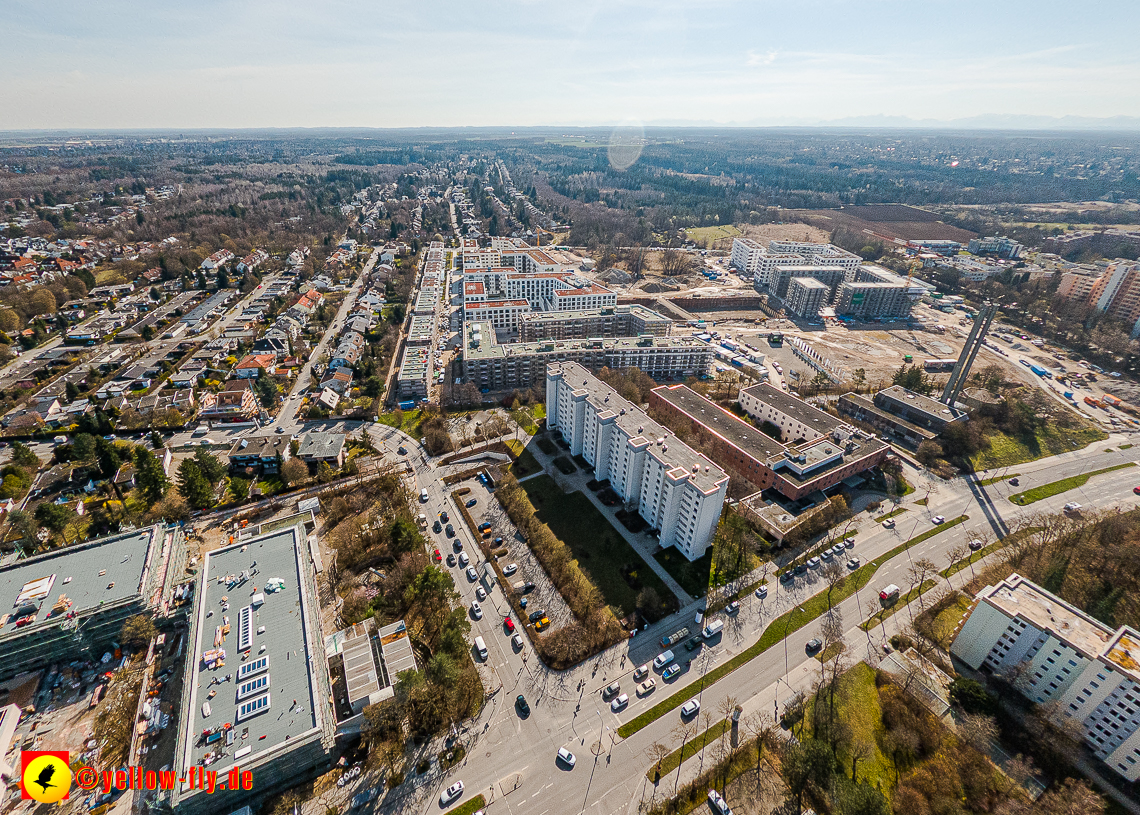 22.03.2023 - Baustele und Wohnanlage Alexisquartier